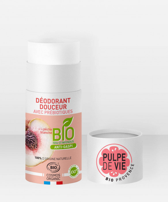 Pulpe De Vie Prebiotics White Peach Deodorantti 55g