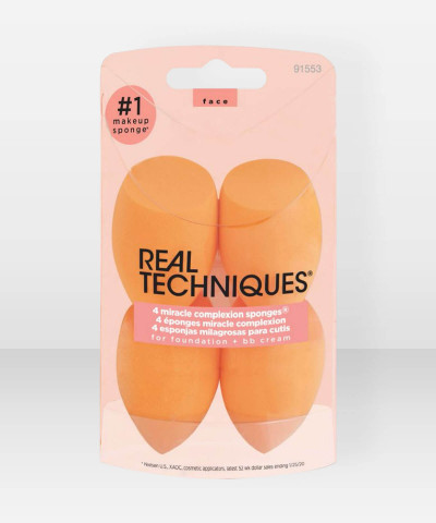 Real Techniques 4-pack Miracle Complexion Sponges