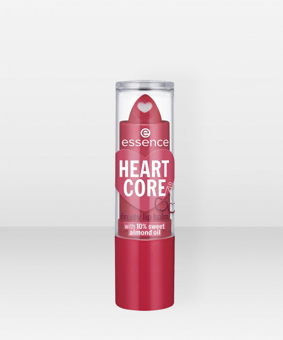 essence HEART CORE fruity lip balm 01 3 g
