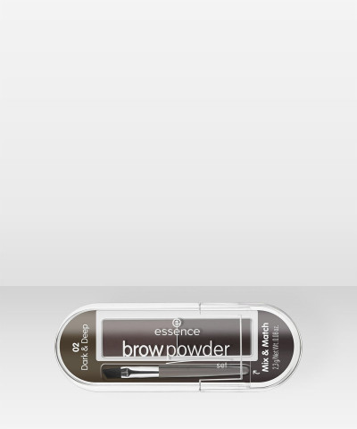 essence brow powder set 02 Dark&Deep 2.3 g