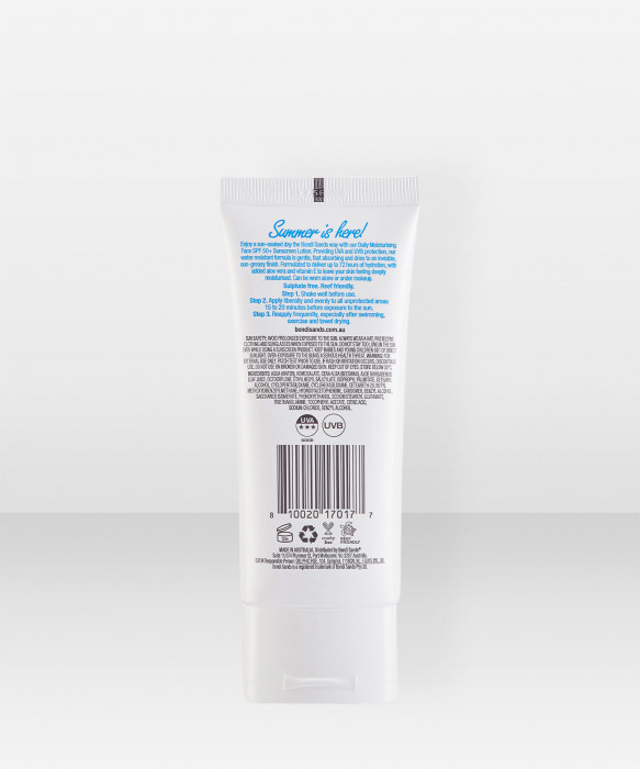 Bondi Sands SPF 50+ Face Sunscreen Lotion Fragrance Free 75 ml