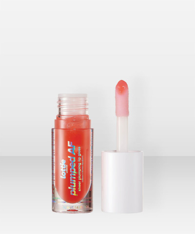 Lottie London Plumped AF Lip Gloss Peach Please 4.3ml