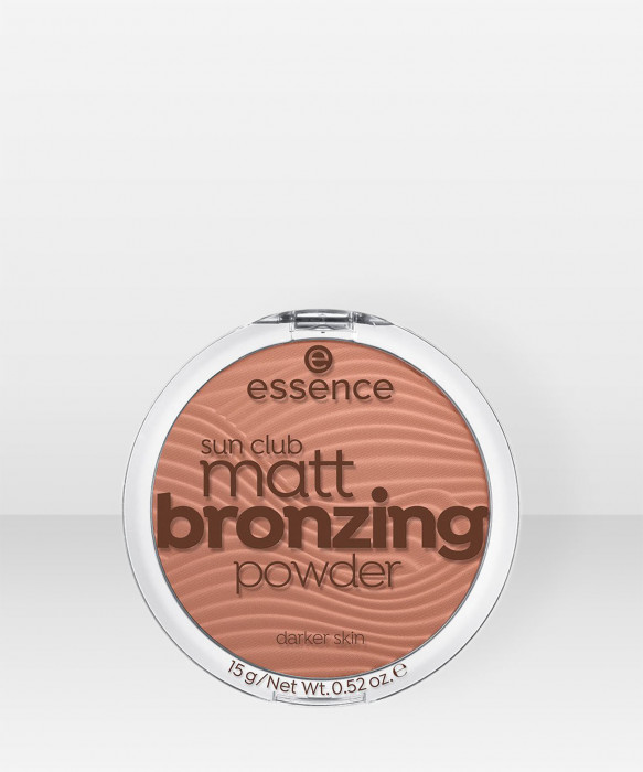 essence sun club matt bronzing powder 02 15 g