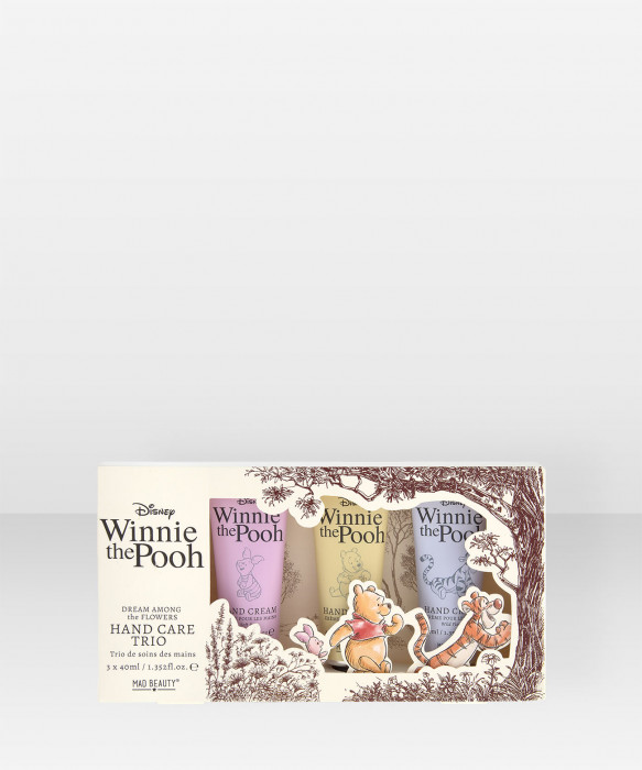 Mad Beauty Winnie The Pooh Hand Cream Trio 3 x 40ml