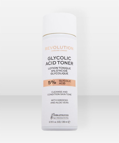 Revolution Skincare 5% Glycolic Acid  Toner 200ml