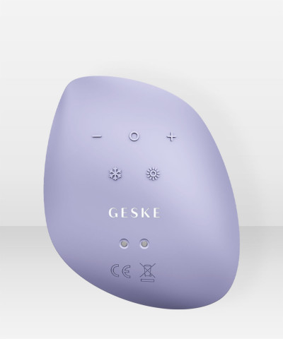 GESKE SmartAppGuided™ Sonic Warm & Cool Mask | 9 in 1 Purple