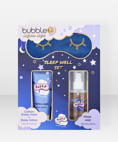 Bubble T Night Time Rituals 2x100 ml + unimaski