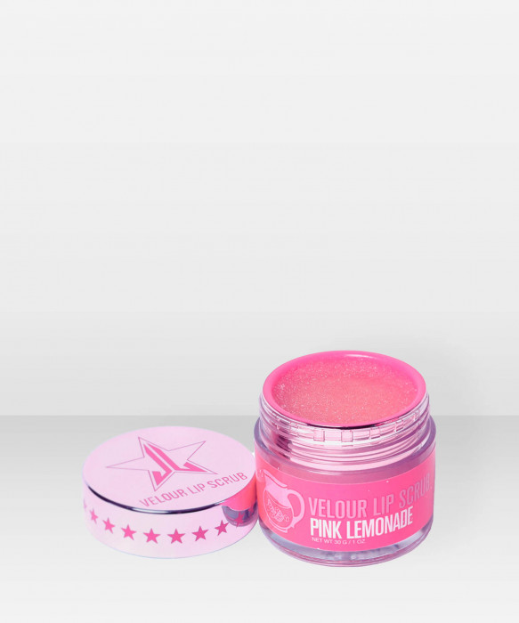 Jeffree Star Cosmetics Velour Lip Scrub Pink Lemonade kuorinta huulikuorinta sokerikuorinta