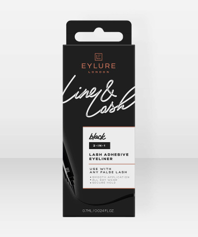 Eylure Line & Lash Black Lash Adhesive Eyeliner 0,7ml