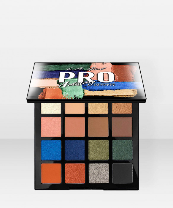 L.A. Girl PRO Eyeshadow Palette - Artistry 284g luomiväripaletti