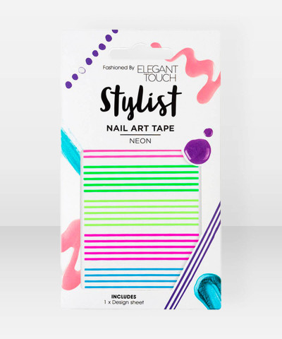 Elegant Touch Nail Art Tape Neon
