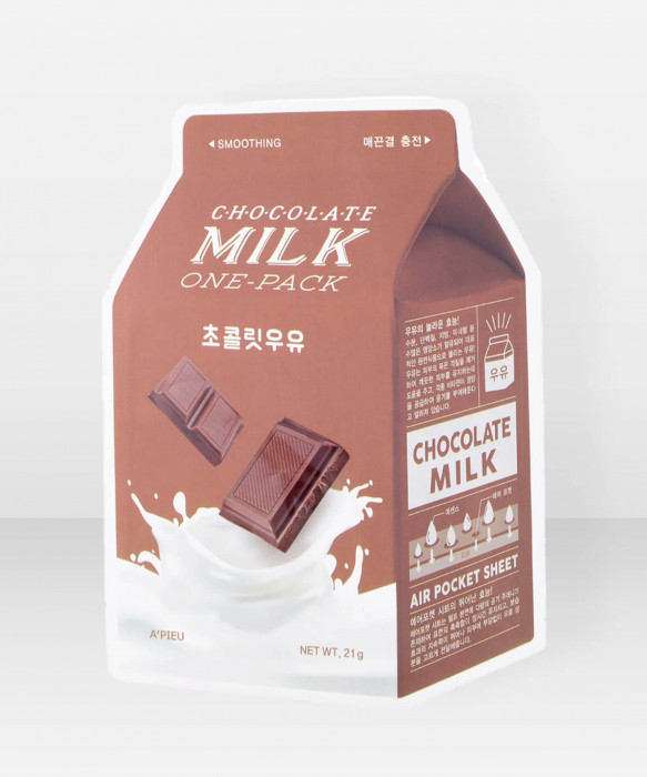 A'Pieu Chocolate Milk OnePack Sheet Mask kangasnaamio kasvonaamio