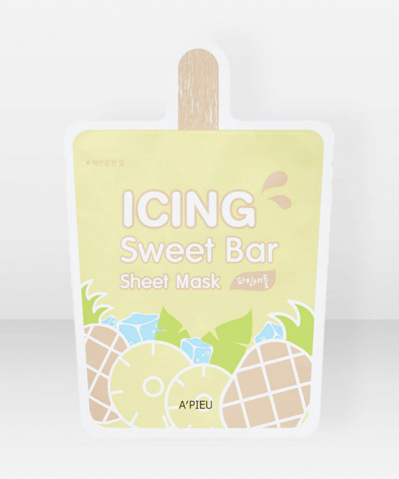A'Pieu Icing Sweet Bar Sheet Mask Pineapple kangasnaamio kasvonaamio