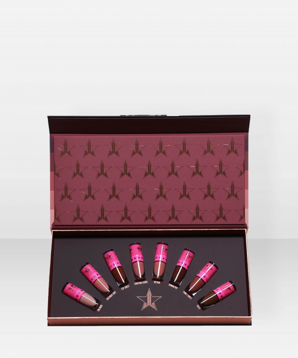 Jeffree Star Cosmetics The Mini Velour Liquid Lipstick NUDES Volume 2 nestemäinen huulipuna huulipunasetti kokoelma