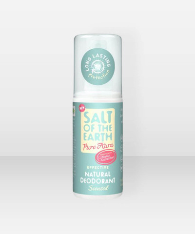 Salt of the Earth Pure Aura Melon & Cucumber  Mineraalideodoranttisuihke 100ml
