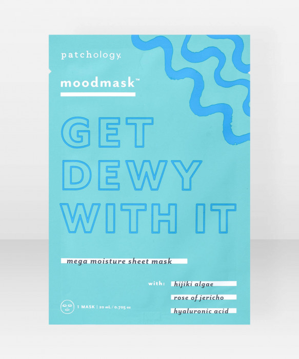 Patchology moodmask Get Dewy With It Mega Moisture Sheet Mask kangasnaamio kasvonaamio