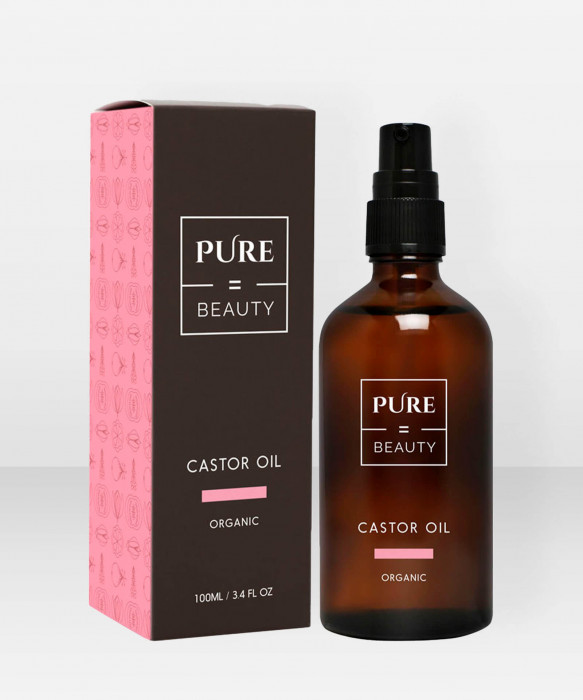 PureBeauty Organic Castor Oil 100ml risiiniöljy