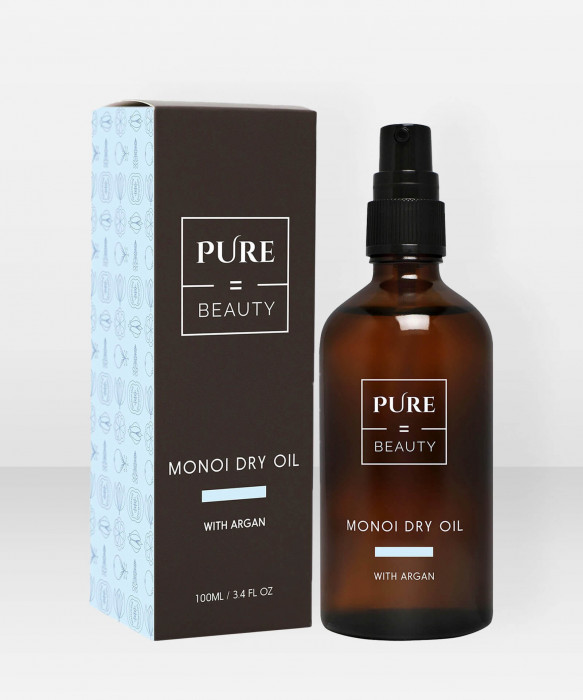 PureBeauty Monoi Dry Oil with Argan 100ml hoitoöljy kasvoöljy vartaloöljy