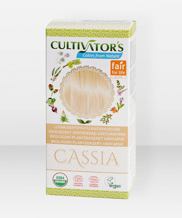 Cultivator’s Hair Color Cassia 100g kasviperäinen hiusväri