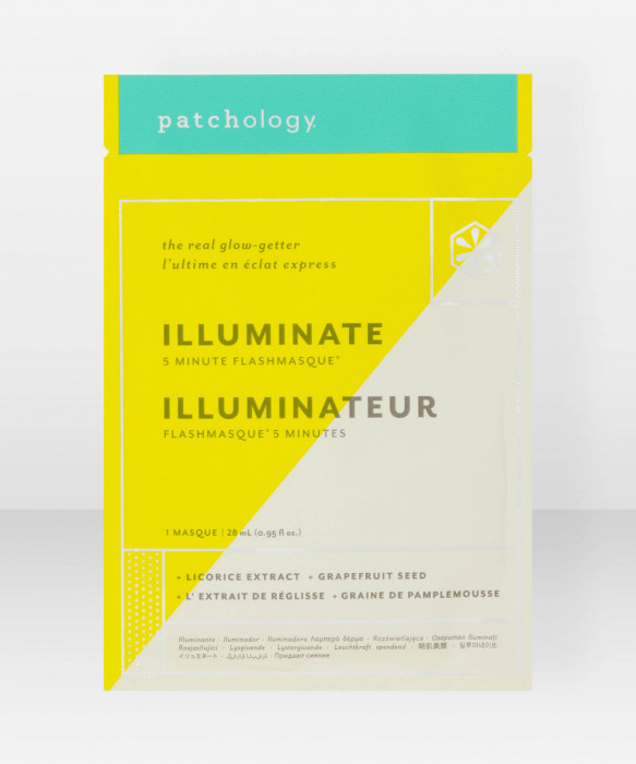 Patchology FlashMasque Illuminate Sheet mask kangasnaamio kasvonaamio