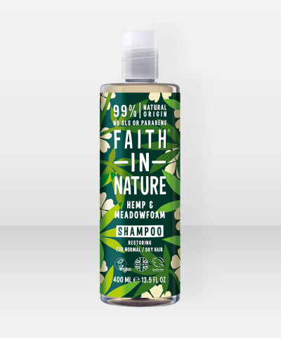 Faith in Nature Shampoo Hemp & Meadowfoam 400ml