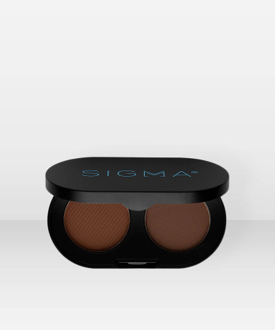 Sigma Beauty Colour And Shape Brow Powder Duo  Dark 3g