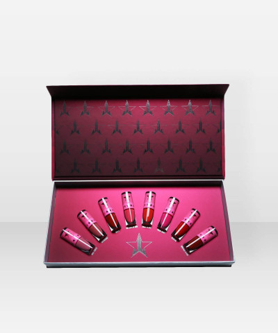 Jeffree Star Cosmetics Velour Liquid Lipstick Mini Red and Pink Bundle