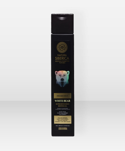 Natura Siberica MEN Super Refreshing Shower Gel White Bear 250ml