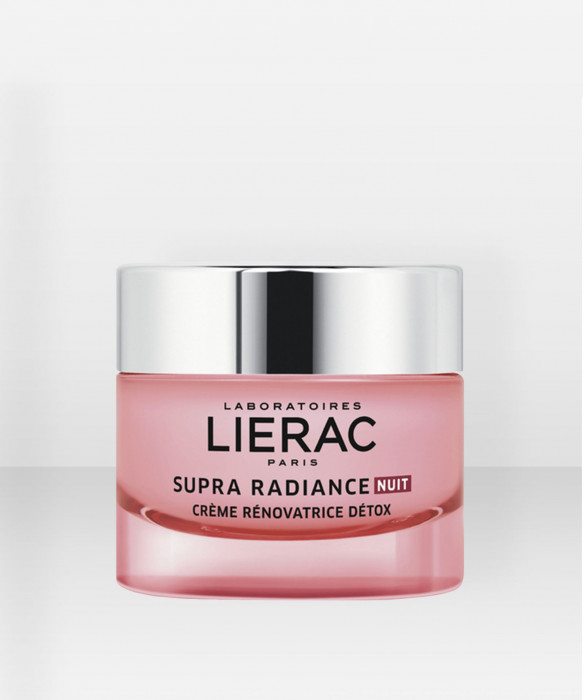 Lierac Supra Radiance Detox Renewing Cream Night 50 ml naamio yövoide