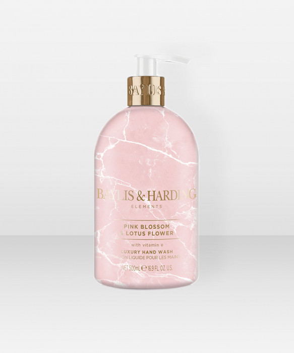 Baylis & Harding Elements Hand Wash Pink Blossom & Lotus Flower 500ml käsisaippua