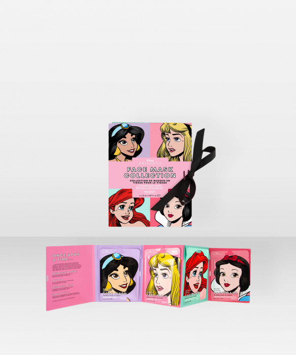 Mad Beauty Disney POP Princess Face Mask Booklet kangasnaamio kasvonaamio setti