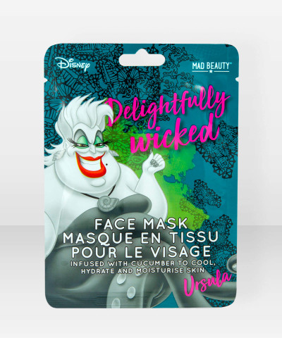Mad Beauty Disney Villains Sheet Face Mask Ursula