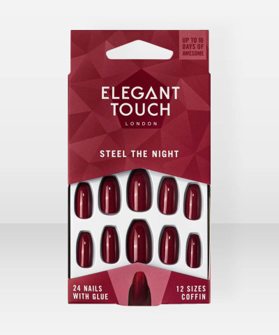 Elegant Touch Colour Nails Steel The Night